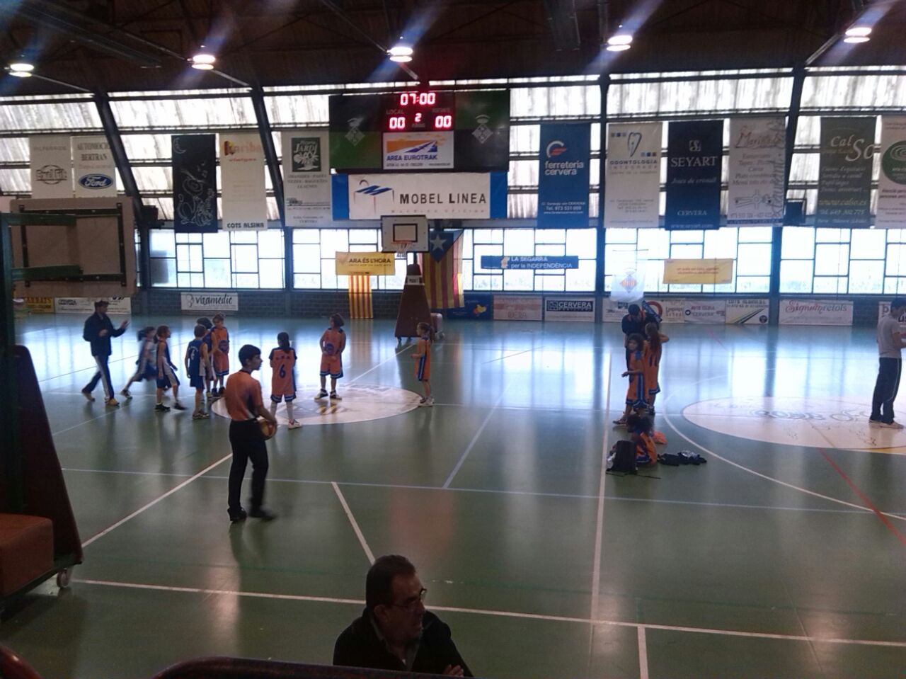 Club Bàsquet Bellpuig. Tercera Trobada d'Escoles de Bàsquet. Temporada 2014-2015. Cervera